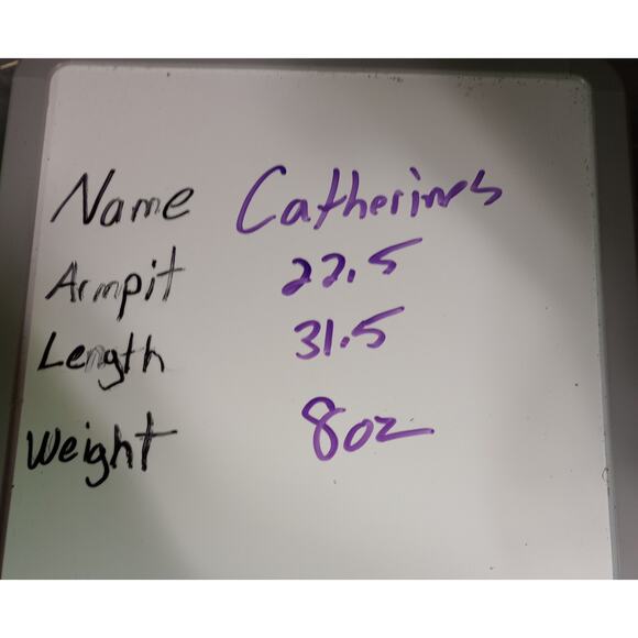 Catherine's Shirt Ladies 14 Button Front Roll Tab Sleeve Purple - Picture 7 of 7